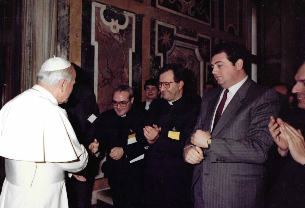 Udienza con Giovanni Paolo II