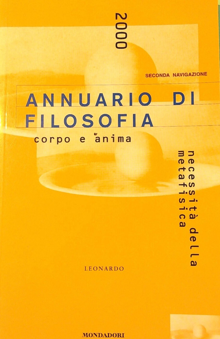 Annuario di Filosofia - Corpo e anima
